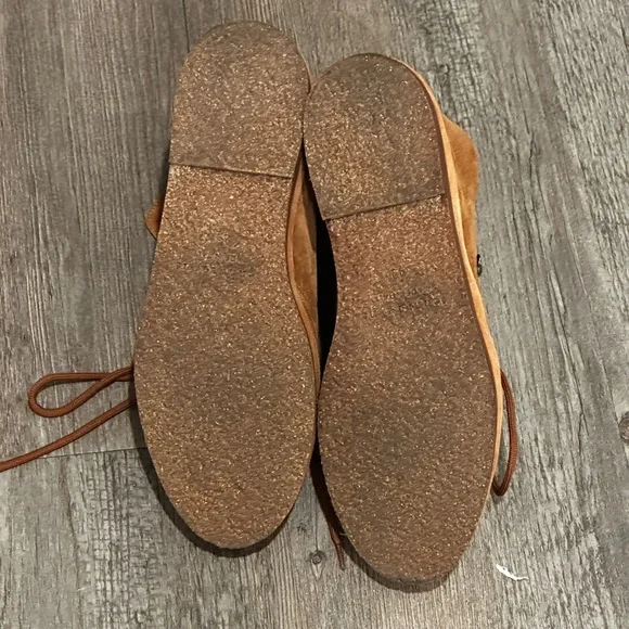 Jenni Kayne Brown Lace Up Boots - Picture 9 of 15